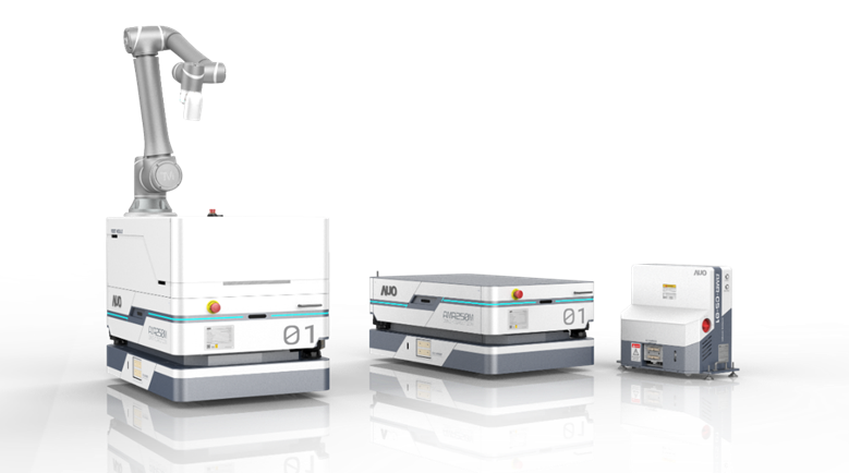 尊龙凯龙时官网进入數位開發的自主式移動機器人（AMR250M），搭配全向輪並結合AI演算法、2D LiDAR、3D攝影機等技術，協助客戶實現產線全自動化